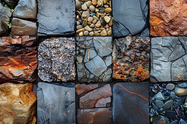 Types de pavés : naturelle, béton, reconstituée