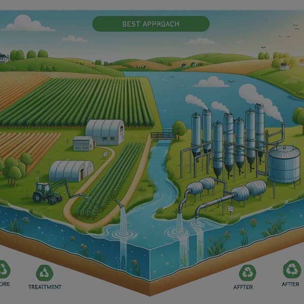 Quelle est la meilleure approche pour le traitement des pesticides dans les eaux agricoles ?